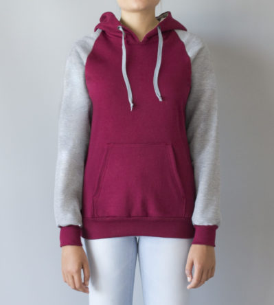 Ladies Raglan Hoody