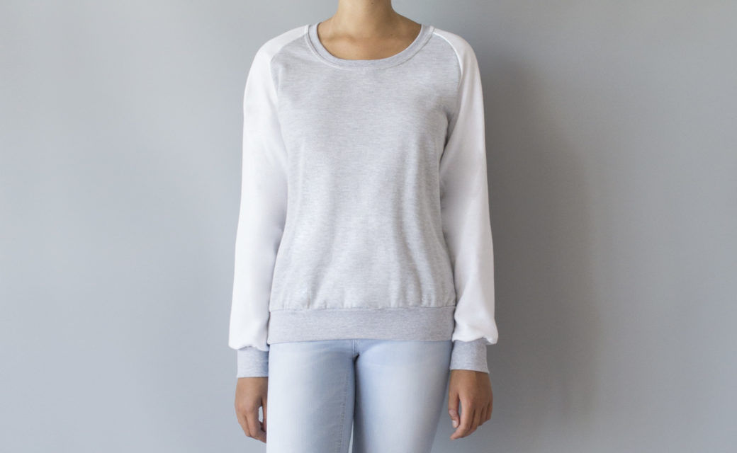 Ladies Raglan sweatshirt