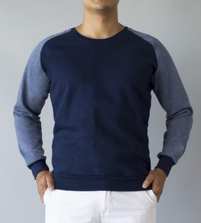 Guys raglan sweatshirt